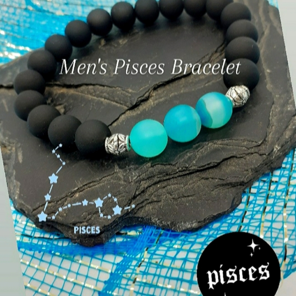 💙 Pisces Men's Bracelet